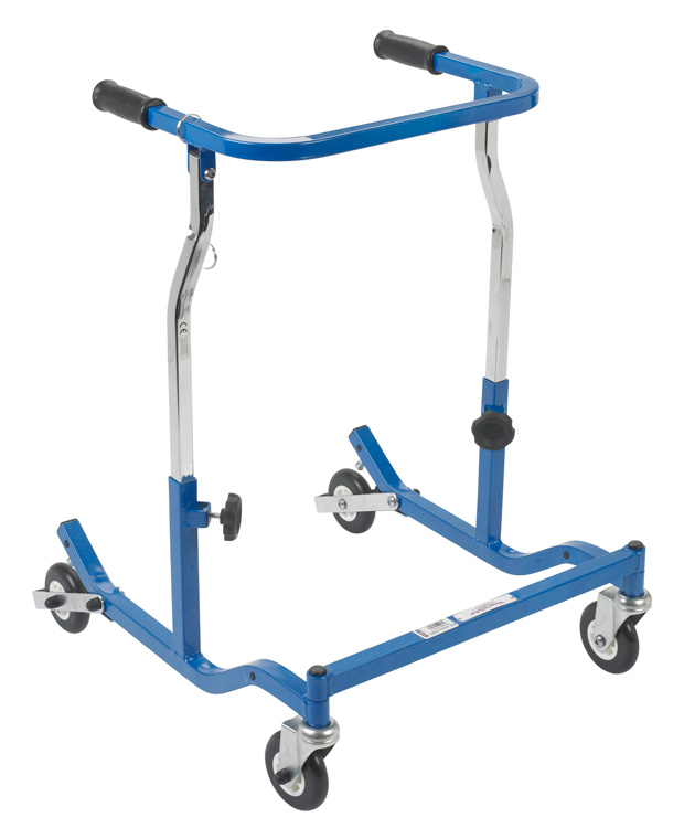 Drive Medical Design Adult Anterior Safety Walkers Blue, Adult, Narrow