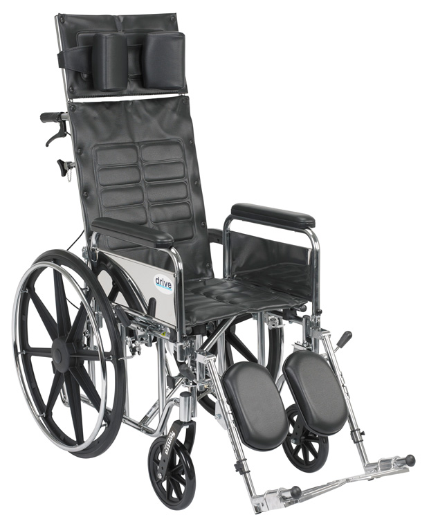 Drive Medical Design Deluxe Sentra Full Reclining Wheelchair