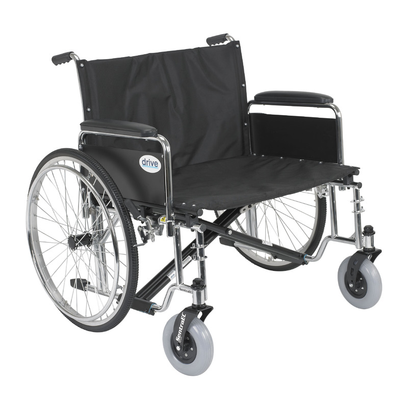 Drive Medical Drive Medical Design Bariatric Sentra EC Heavy Duty Extra Wide Wheelchair with