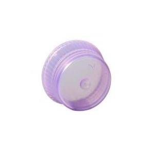 Pack of 1000 Lavender Bio Plas 6610 13mm Uni-Flex Safety Caps for Culture Tubes and Test Tubes